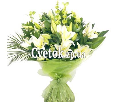 Букет из лилии