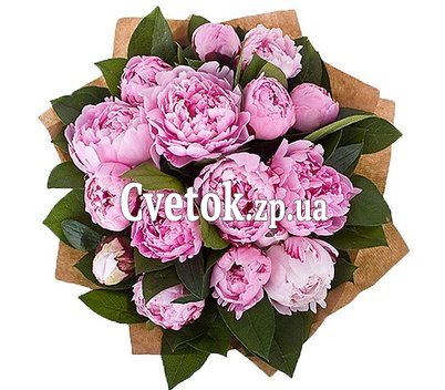 Букет из пион