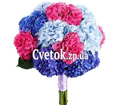 Букет с гортензией