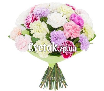 Букет с гвоздик