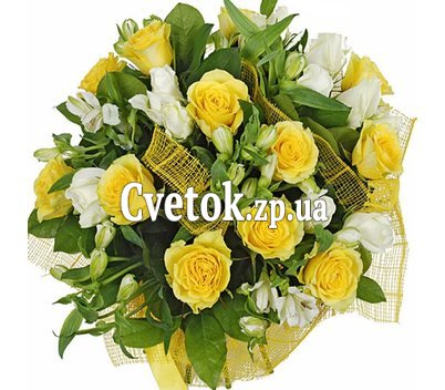 Цветы красивой женщине