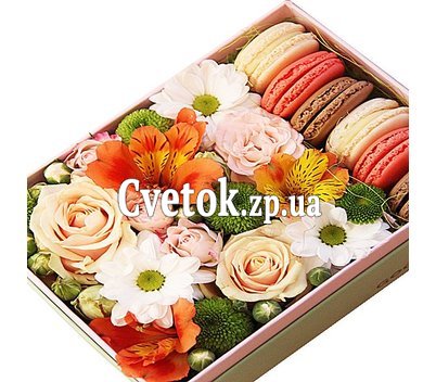 Цветы с макаронами