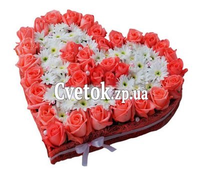 Цветы сердце