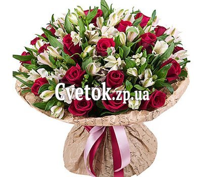 Гигантский букет цветов