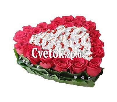 Композиция в форме сердца