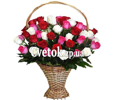 Корзина цветов для любимой