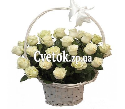 Корзина цветов свадебная