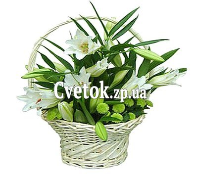Корзина с цветами
