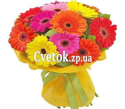 Красивый букет из гербер