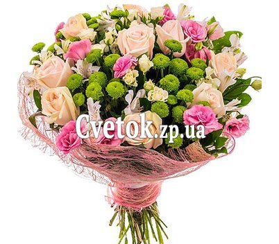 Оригинальный букет цветов