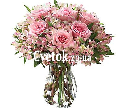 Оригинальный букет девушке