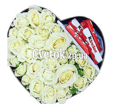 Gift of flowers and sweets