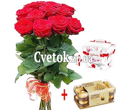 С днем рождения сладости и цветы