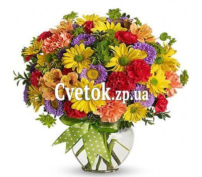 Шикарный букет полевых цветов