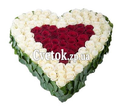 101 rose heart