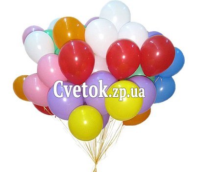 35 разноцветных шаров