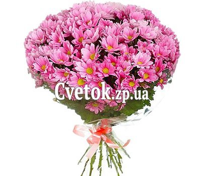 Букет цветов из хризантем