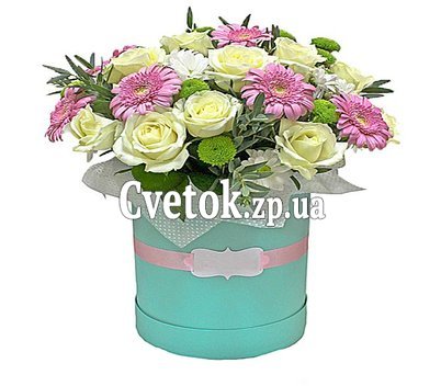 Букет цветов в коробке