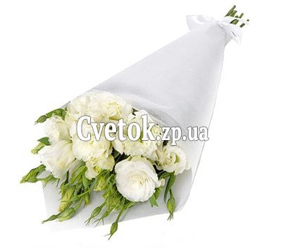 Букет из эустомы