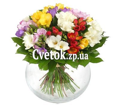 Букет с фрезиями