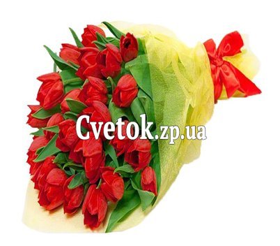 Букет с тюльпанов