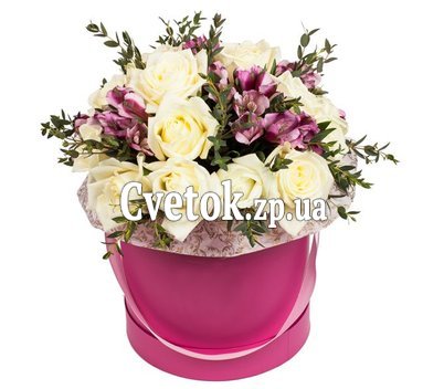Коробка цветов