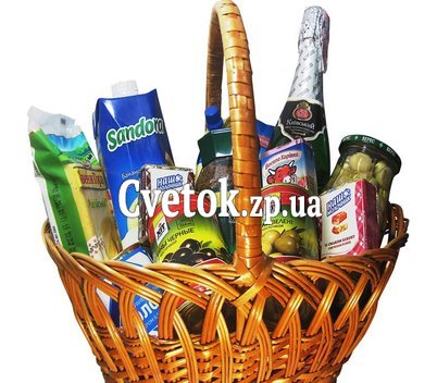 Basket of useful products