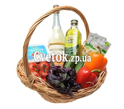 Корзина продуктов к празднику
