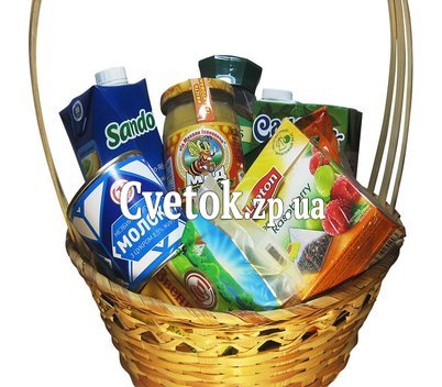 Корзина продуктов в подарок