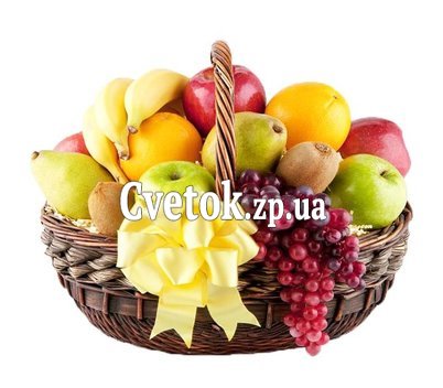 Корзина с фруктами подарок