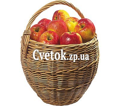 Корзина с яблоками