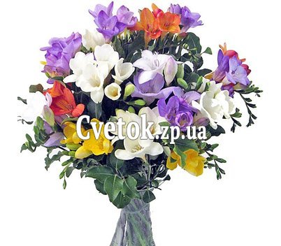 Милый букет фрезий