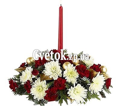 Настольная новогодняя композиция