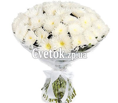 Огромный букет хризантем