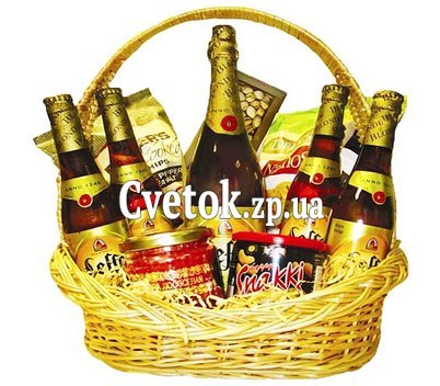 Подарочная корзина для мужчины