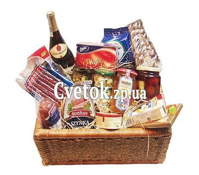 Gift shopping basket