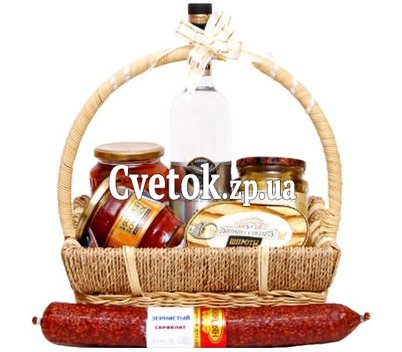 Подарочная продуктовая корзина для мужчины