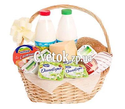 Подарочная продуктовая корзина для женщины
