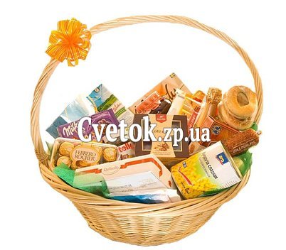 Продуктовая корзина на подарок