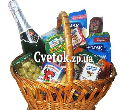 Продуктовая корзина подарок