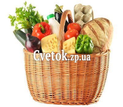 Grocery basket as a gift to buy