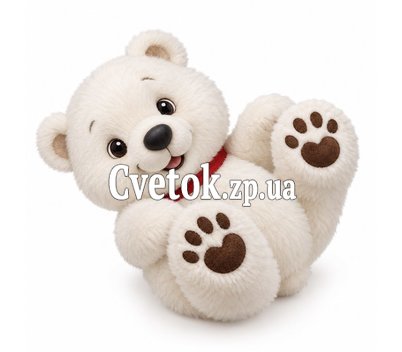 Мишка білий маленький