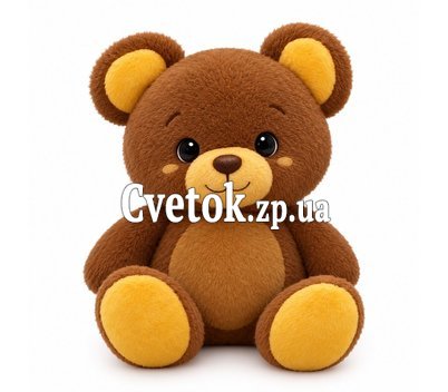 Мишка коричневий великий