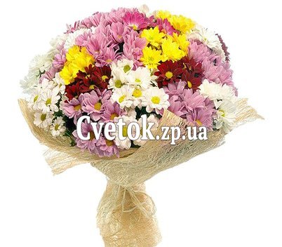 Bright bouquet for the girl